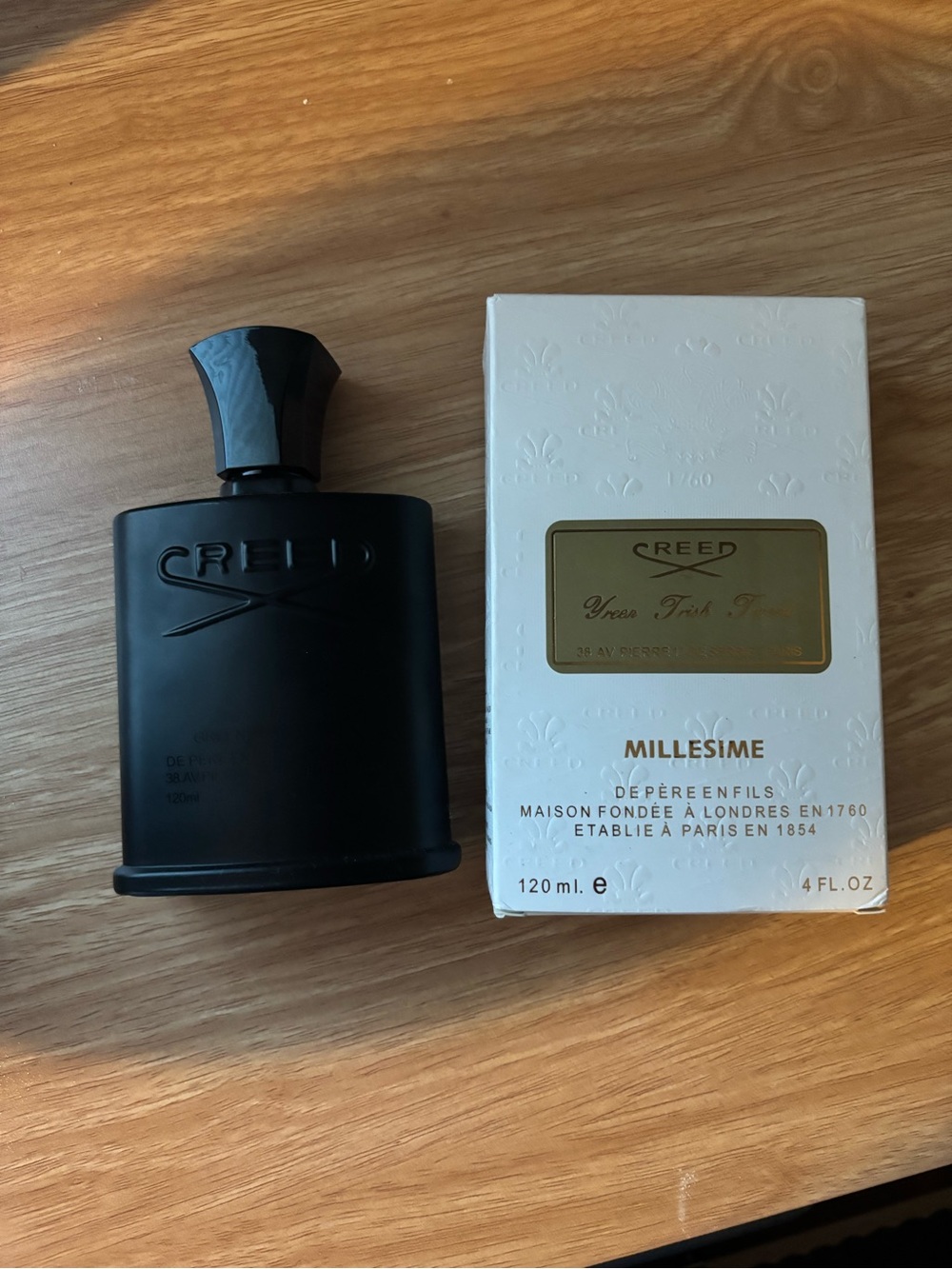 Creed Millesime Black Men’s Fragrance — Black and White